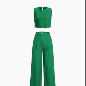 Boho Two Piece Pants Set